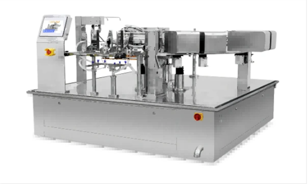 Two-Lane Rotary Premade Pouch Packaging Machine